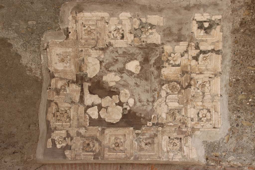 Herculaneum, September 2017. Looking north at ceiling of arch. Photo courtesy of Klaus Heese.
